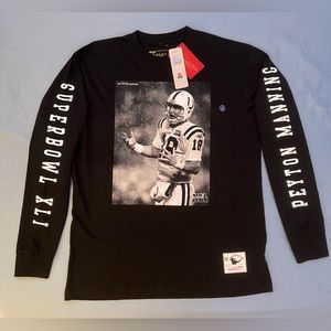 NFL Mitchell & Ness Peyton Manning Long sleeve Large